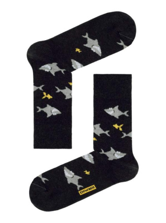 Шкарпетки чол. HAPPY 17С-151СП, р.27, 058 чорний