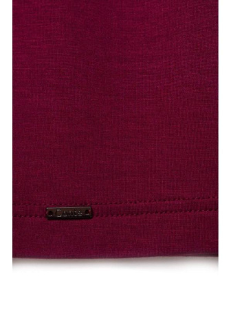 Классическая водолазка из вискозы &quot;ощущение шелка&quot; 820 || Джемпер жін. CE LD 820, р.170-84, bordo