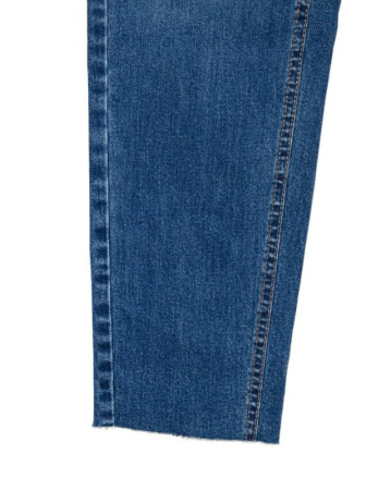 Eco-friendly джинсы Mom Fit с высокой посадкой CON-189 || Брюки джинсові жін. CE CON-189, р.164-102, mid blue