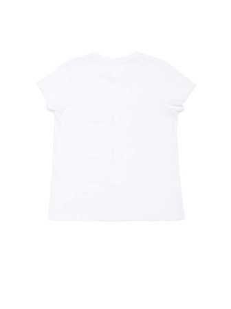 Белая футболка из мягкого хлопка с вышивкой  &quot;Milano&quot; LD 1128 || Джемпер жін. CE LD 1128, р.170-100, white