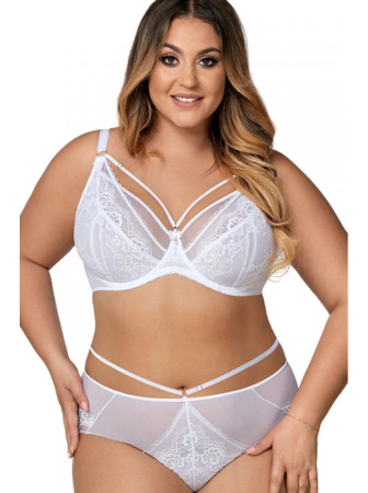 Комплект Ava Venus - бюстгальтер с мягкой чашкой AV 1824 и бразилианки AV 1824/b Белый