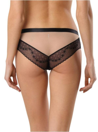 Трусы &quot;хипстер&quot; с кристаллами Swarovski LHP 1081 || Труси жін. CE SWAROWSKI LHP 1081, р.106, royal black