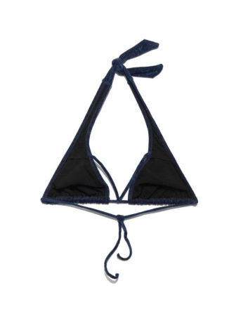 Лиф-халтер с мягкими треугольными чашками ROXY VELVET || Бюстгалтер купальний жін. CE ROXY VELVET, р.87-93, turguoise