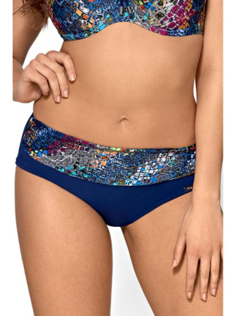 Плавки - Полные трусики Ava SF 102/1 Сине-бело-золотой