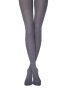 Меланжеві колготки з рельєфним вертикальним малюнком STORY Lycra, р. 4, grey