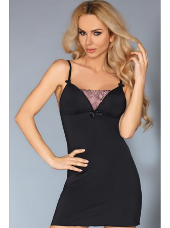 Комплект LivCo Corsetti Anika Черно-розовый