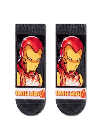 Носки муж. DW MARVEL 17С-141СПМ, р.25, 065 темно-серый