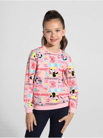 Джемпер дів. CE DISNEY DD 968, р.98,104-52, pink fun