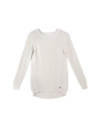 Удлиненный вязаный джемпер 029 || Джемпер жін. CE LDK029 17С-119СП, р.170,176-88, білий