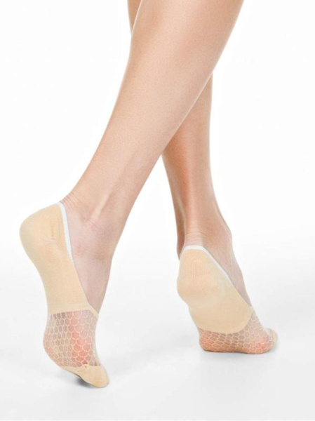 Подследники жен. E  IS007, р.23-25, beige