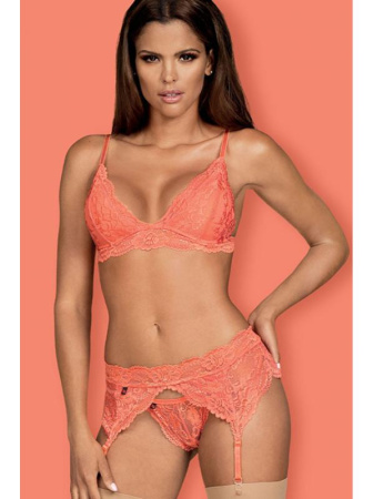 Комплект Obsessive 810-SEG-5 set Коралловый