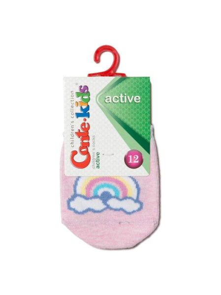 Носки дет. CK ACTIVE (ультракороткие) 17С-87СП, р.14, 328 светло-розовый
