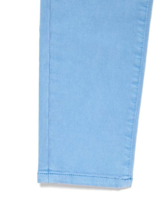 Цветные джинсы skinny с высокой посадкой и эффектом варки CON-237 Lycra || Брюки джинсові жін. CE CON-237, р.164-102, washed lavander blue