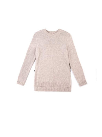 Удлиненный джемпер из пряжи с мериносовой шерстью и кашемиром 038