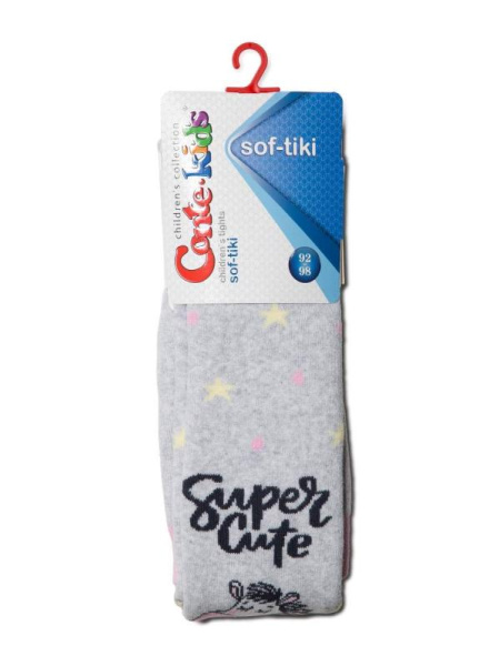 Колготки дитячі Conte Kids SOF-TIKI 7С-38СП, р. 104-110 (16), 520 джинс світлий Колготки дитячі Conte Kids SOF-TIKI 7С-38СП, р. 104-110 (16), 520 джинс світлий
