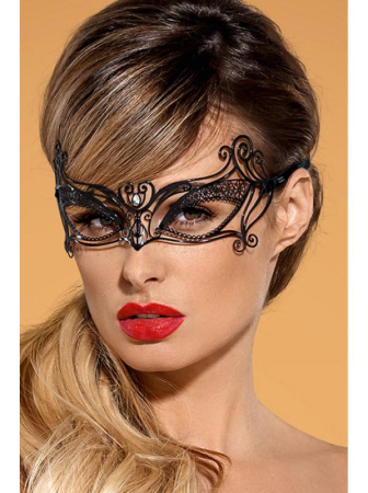 Металлическая маска для глаз A702 Черный || Металлическая маска для глаз A702 Черный