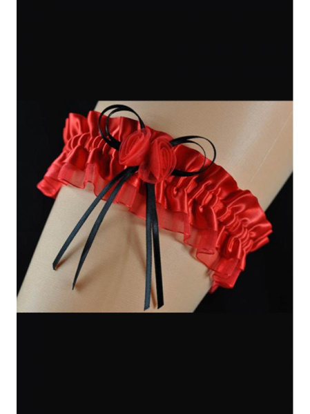 Подвязка Julimex Florence PW 35 Красно-черный