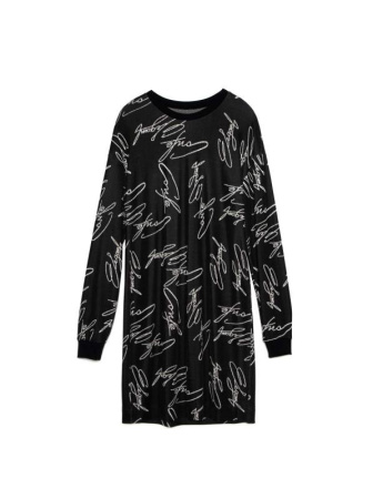 Платье с вискозой премиального качества LPL 1044 || Плаття жін. CE LPL 1044, р.170-88-94, black-moon grey