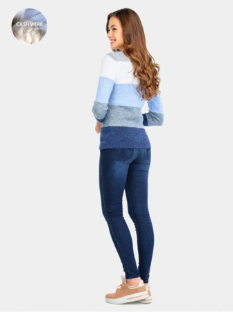 Джемпер вязаный LDK 010 || ВТЖП Джемпер жін. CONTE ELEGANT LDK010 16С-81СП, р.170,176-88, блакитний