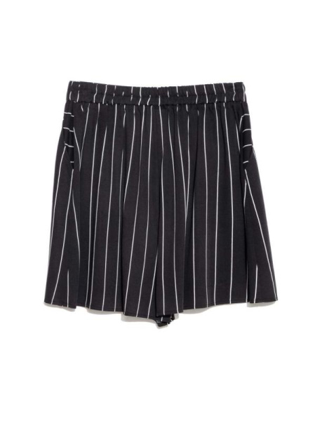 Шорты-юбка в контрастную полоску RIVIERA