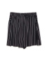 Шорты-юбка в контрастную полоску RIVIERA || Шорти жін. CE RIVIERA, р.170-84-90, black-white