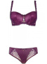Комплект Samanta Papilio - бюстгальтер балконет A345 и полные трусики B300 Бургунд || Комплект Samanta Papilio - бюстгальтер балконет A345 и полные трусики B300 Бургунд