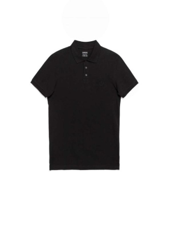 Футболка-поло MD 415 || Трикотаж DiWaRi Джемпер чол. MD 415, р.182,188-108, чорний