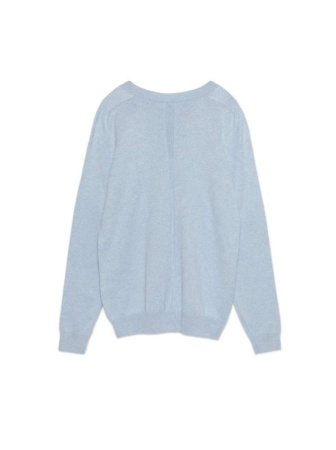 Джемпер из пряжи с хлопком и модалом LDK 098 || Джемпер жін. CE LDK098 19С-197СП, р.170-84, white smoke