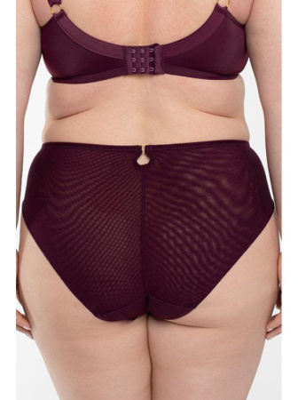 Полные трусики Samanta Perla B400 Баклажан || Полные трусики Samanta Perla B400 Баклажан