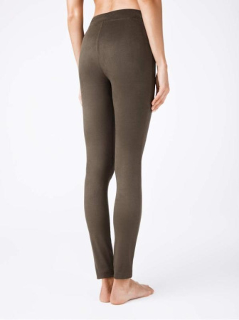 Легинсы женские Conte VELVET, р.164-90, khaki || Ультрам'які легінси з штучної замші VELVET, р. 164-102, Marino