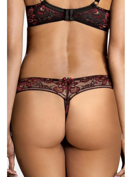 Стринги Ewa Bien Susana C201 Черно-красный