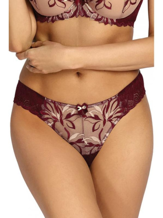 Бразилианки Ewa Bien Jasmin C322 Бургундово-бежевый