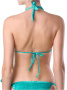 Лиф-халтер с мягкими треугольными чашками ROXY VELVET || Бюстгалтер купальний жін. CE ROXY VELVET, р.87-93, turguoise