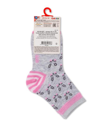 Носки дет. CK TIP-TOP 5С-11СП, р.14, 496 светло-серый || Шкарпетки дит. CK TIP-TOP 5С-11СП, р.14, 496 світло-сірий