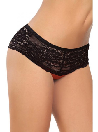 Стринги ORO Emma 2213 Красно-черный