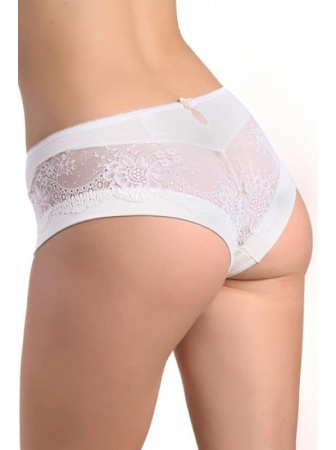 Полные трусики ORO Kiss 2255 Белый || Полные трусики ORO Kiss 2255 Белый