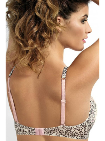 Бюстгальтер push up Kinga Tourmaline PU-438 Капучино-экри-розовый Бюстгальтер push up Kinga Tourmaline PU-438 Капучино-экри-розовый