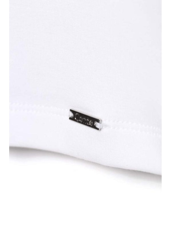 Хлопковый джемпер-гольф DD 1072 || Джемпер дів. CE DD 1072, р.110,116-56, white