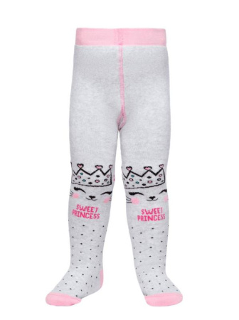 Колготки детские Conte Kids SOF-TIKI 7С-38СП, р.62-74 (12), 524 світло-сірий