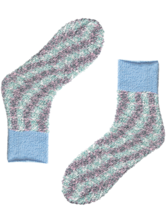 Носки жен. арт. 52-96 SOFT, р.23, 259 бирюза