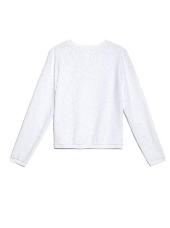 Ультракомфортный фактурный свитшот LD 888 || Джемпер жін. CE LD 888, р.170-84, white