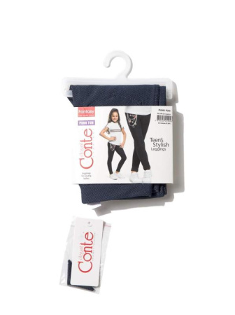 Джеггінси з оригінальним малюнком "ланцюжка" PUNK-FUN