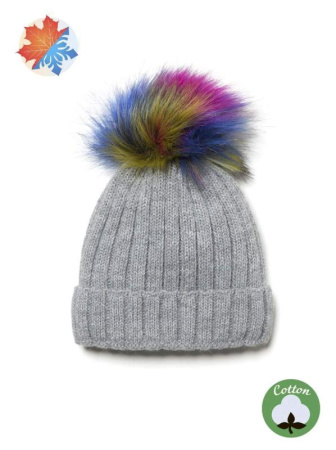 Шапка дит. E 18С-143СП, р.52-54, сірий