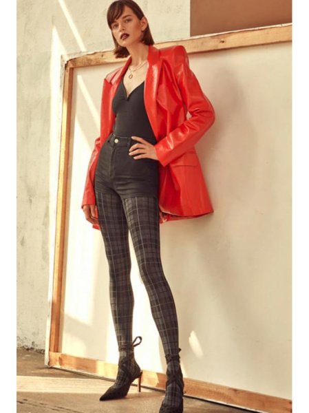 Колготки Gabriella Nessa 60 den без трусиковой части Графитово-серый Колготки Gabriella Nessa 60 den без трусиковой части Графитово-серый