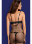 Комплект Obsessive Rebella chemise Черный || Комплект Obsessive Rebella chemise Черный