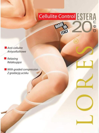 Колготки корректирующие LORES Estera 20, 2, castoro(шоколад)