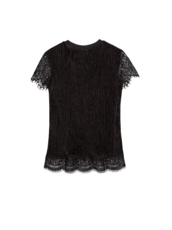 Топ из фактурного велюра LD 1059 || Джемпер жін. CE LD 1059, р.170-96, royal black