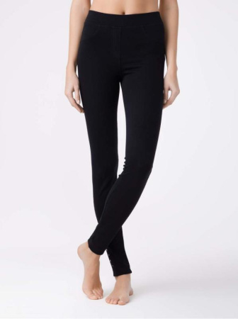 Ультраэластичные джеггинсы с металлическим декором VEGAS, р.164-106, blaConte Kids