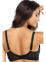 Бюстгальтер полумягкий Ewa Bien Rozana B150 Черно-красно-золотой || Бюстгальтер полумягкий Ewa Bien Rozana B150 Черно-красно-золотой