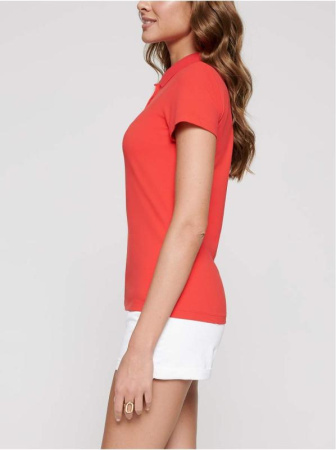 Классическая футболка-поло из хлопка LD 927 || Джемпер жін. CE LD 927, р.170-84, toreador red